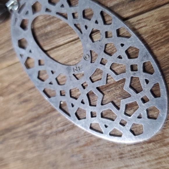 P275 STERLING NAVAJO PENDANT COLLECTIBLE - Picture 3 of 3